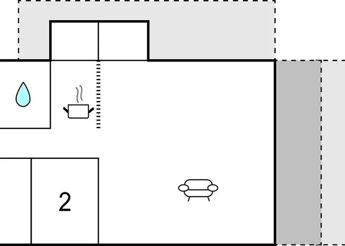 بيت للعطل Three-bedroom In *